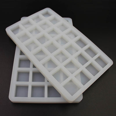 Transparent Chocolate Silicone Candy Mold 28 Cavity 26x16x1.5cm