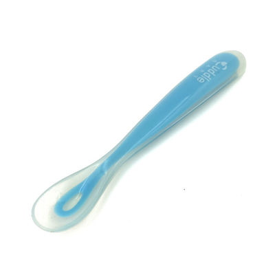 BPA Free Silicone Rubber Supplies Feeding Spoon Soft For Newborn Baby