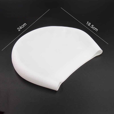 Waterproof Silicone Rubber Supplies Swimming Cap Soft Multicolor