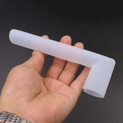 Durable Odorless Soft Door Handle Covers , Scratch Resistant Doorknob Protectors