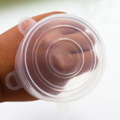 Lightweight Harmless Stretch Silicone Seals , Multipurpose Flexi Stretch Eco Lids