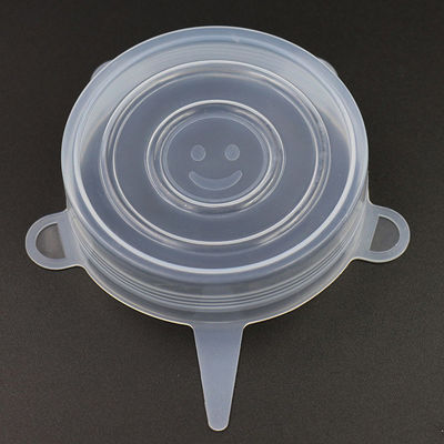 Harmless Practical Silicone Food Covers , Multipurpose Stretchable Silicone Lids