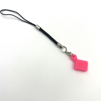 Harmless Portable Silicone USB Cover Anti Dust Red Blue White Color