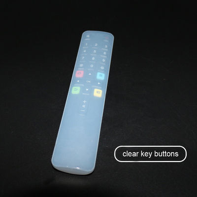 Waterproof Dustproof Transparent Silicone TV Remote Control Cover for TCL RC801C Remote Control
