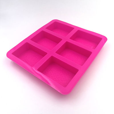 Portable Harmless Rectangle Soap Mould , Multipurpose Soap Molding Trays