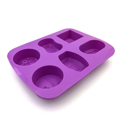 Harmless Personalized Silicone Soap Mold Multipurpose Waterproof