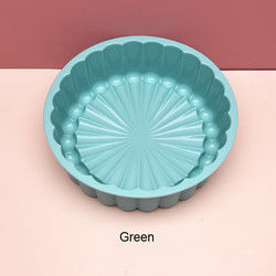 Multicolor Sunflower Silicone Cake Mould Reusable 19.5x6.1cm