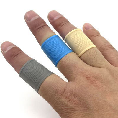 Anti Slip Golf Silicone Finger Sleeves Nontoxic Good Elasticity