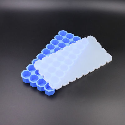 Practical 36 Cavity Silicone Ice Mold BPA Free Easily Pop Up With Lid