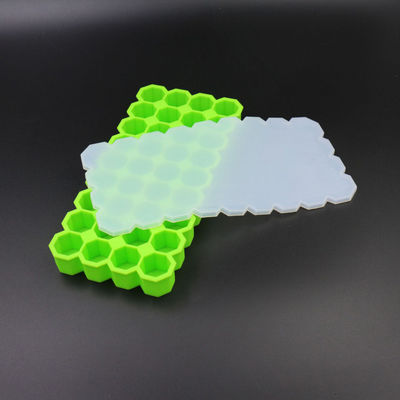Practical 36 Cavity Silicone Ice Mold BPA Free Easily Pop Up With Lid