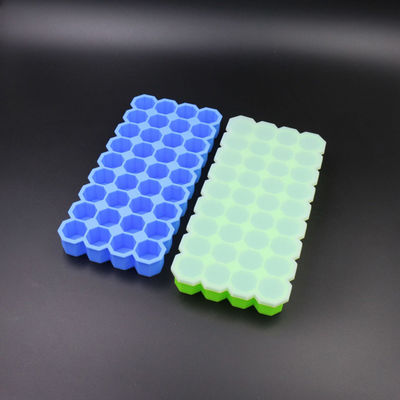 Practical 36 Cavity Silicone Ice Mold BPA Free Easily Pop Up With Lid