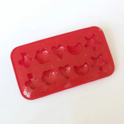 Reusable Harmless Silicone Ice Cube Trays , Multiscene Small Cube Silicone Mold