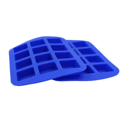 Whiskey Cube Silicone Ice Mold Flexible 12 Cavity Reusable Durable