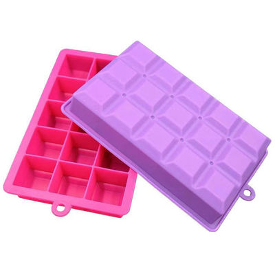 Flexible Odorless Silicone Ice Tray , BPA Free Whiskey Ice Cube Mould