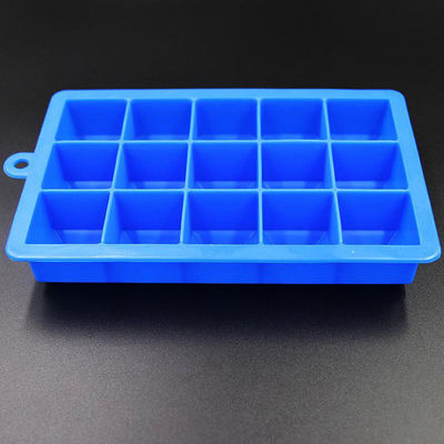 Flexible Odorless Silicone Ice Tray , BPA Free Whiskey Ice Cube Mould