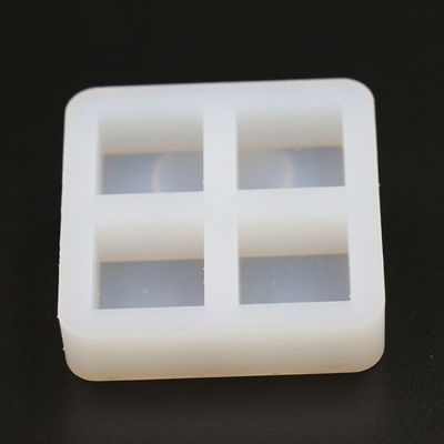 Odorless Silicone Square Ice Cube Tray Block Mold 60x60x15mm Multipurpose