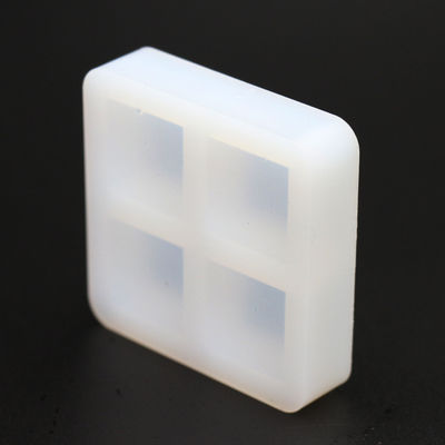 Odorless Silicone Square Ice Cube Tray Block Mold 60x60x15mm Multipurpose