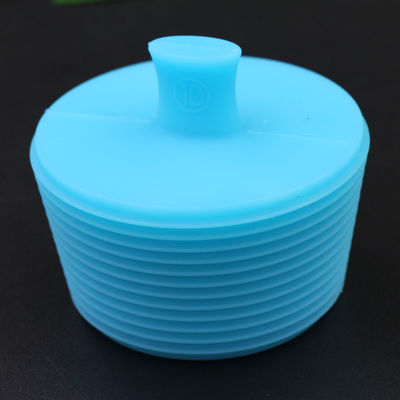 Blue Sealed Silicone Bottle Stopper Reusable Multipurpose Durable