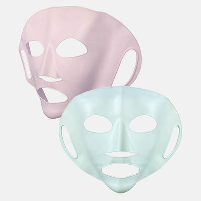 Eco Friendly Silicone Facial Mask Holder Cover Soft Multicolor