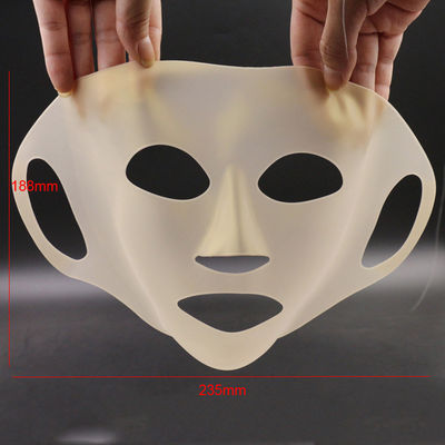 Eco Friendly Silicone Facial Mask Holder Cover Soft Multicolor