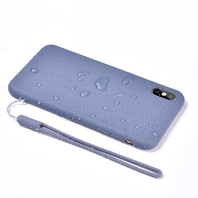 Portable Washable Silicone Phone Strap , Length 19cm Silicone Cell Phone Lanyard