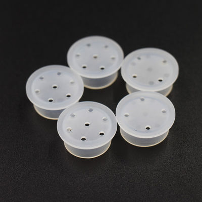 Nontoxic Sturdy Breathable Silicone Stopper , Waterproof Salt And Pepper Shaker Caps