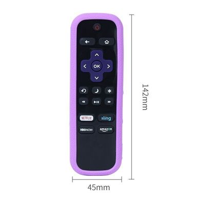 Anti Drop Silicone Remote Cover Multiscene Waterproof 142x45mm