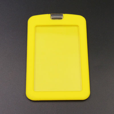 Multicolor Durable Silicone ID Card Holder Multipurpose Waterproof