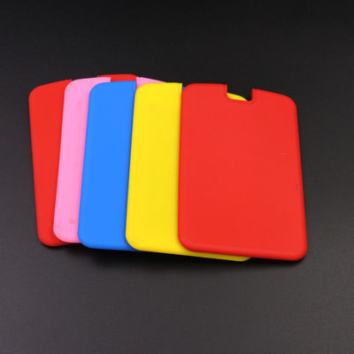 Multicolor Durable Silicone ID Card Holder Multipurpose Waterproof