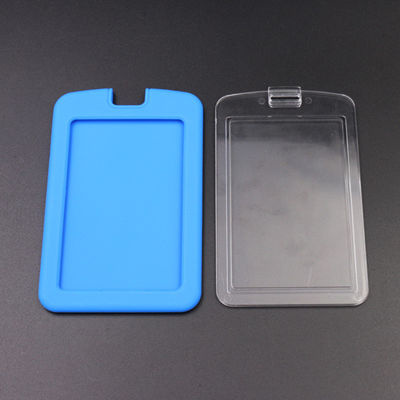 Multicolor Durable Silicone ID Card Holder Multipurpose Waterproof