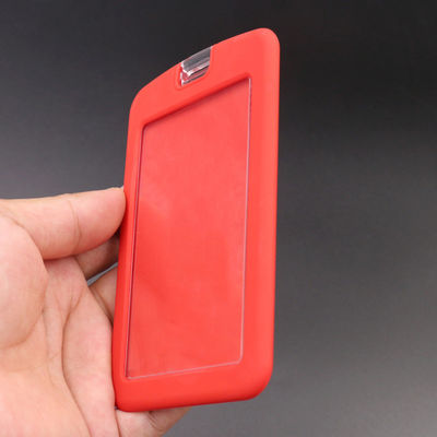 Multicolor Durable Silicone ID Card Holder Multipurpose Waterproof