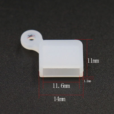 Odorless Oilproof Silicone USB Port Cover , Portable USB Silicone Cap
