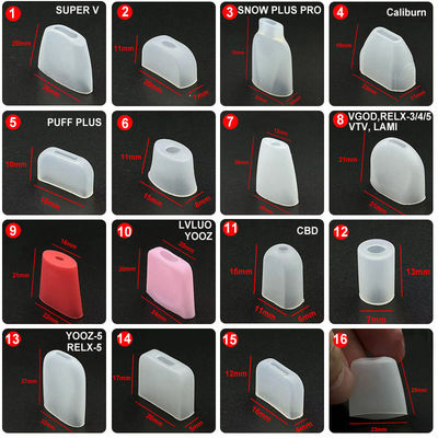 Disposable 810 510 Silicone Rubber Supplies Drip Tip Durable For E Cigarette